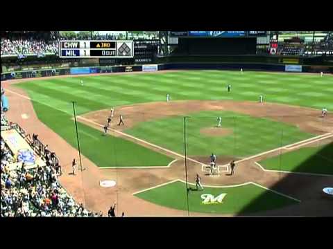 2009/06/14 Buehrle's first homer