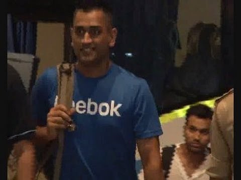 Indian Cricket Team Arrival in Rajkot - Gujrat