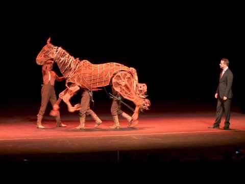 Joey from War Horse at The Orpheum Theatre's Broadway Season Announcement Party