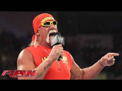 The immortal Hulk Hogan returns to Monday Night Raw: Raw, Feb. 24, 2014