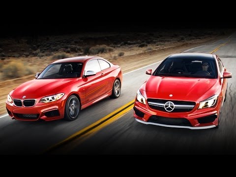 2014 BMW M235i vs 2014 Mercedes-Benz CLA45 AMG! - Head 2 Head Ep. 53