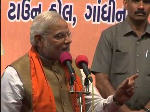 Narendra Modi speech on Appointing Anandiben Patel as the new leader of Gujarat State Assembly