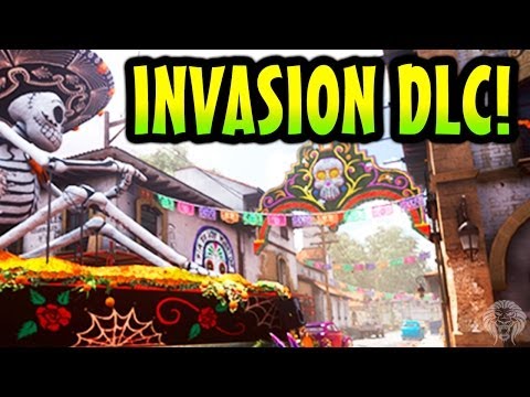 COD Ghosts: Invasion DLC 3! Pharaoh, Departed, Mutiny & Awakening Extinction! (Call Of Duty Ghost)