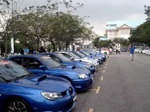 Malaysia Japanese Sports Car Convoy