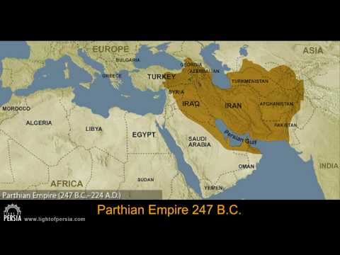 Timeline Map of Ancient Persia to Iran