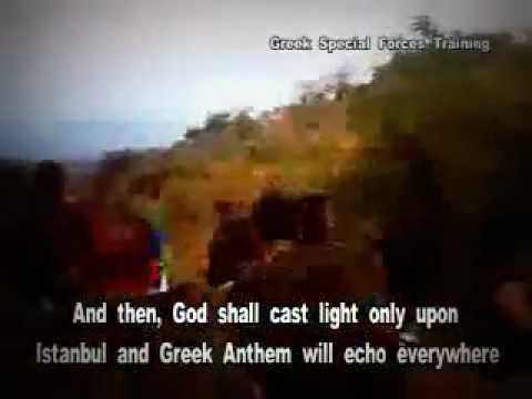 Welcome to Nazi EUrope: Christian Terrorist Nazi greek army Singing About Next Turkish Genocide