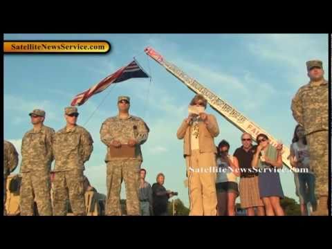 Seaside Vigil for Fallen Soldier Matthew Gallagher- Falmouth, MA