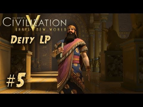 Civilization 5 Brave New World Deity Let's Play (Assyria) - Part 5