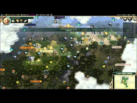 Civ 5 Assyria Deity Domination P01