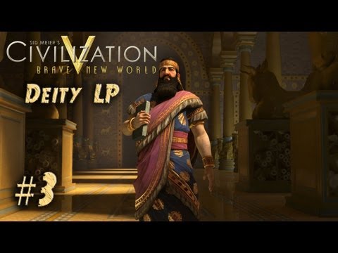 Civilization 5 Brave New World Deity Let's Play (Assyria) - Part 3