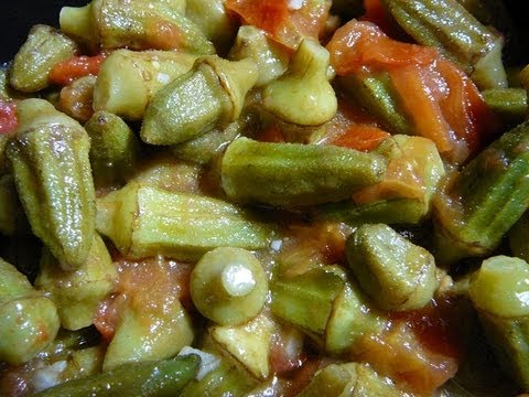 LA COCINA DE ILE - Okra o Bamia con tomate