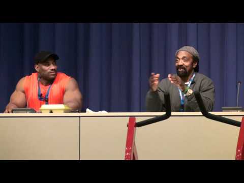 Seminar of Dexter Jackson and Charles Glass on FIBO 2012