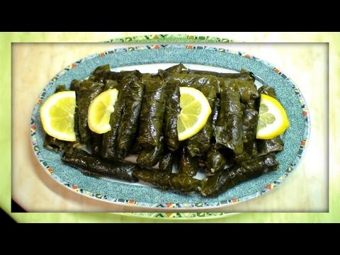 Turkish in Action 1 - Stuffed Grape Leaves/Sarma DOLMA (Intermediate)