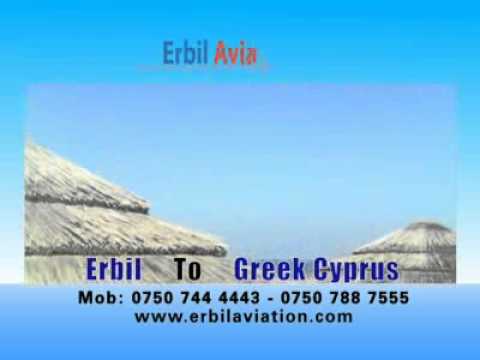 Erbil Aviation Travel and Tourism to Cyprus