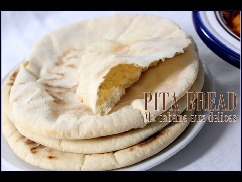 Pain Pita / Flat pita bread / How to make pita bread at home