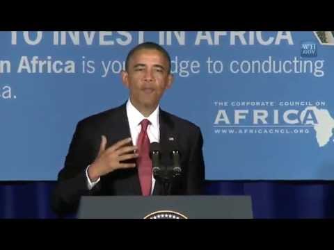 Obama Speaks at Business Leaders Forum in Tanzania