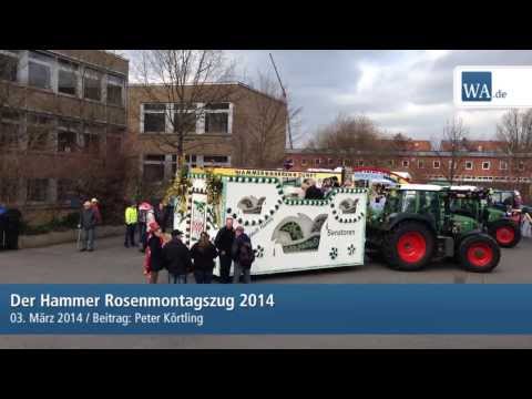 Der Rosenmontagszug in Hamm 2014