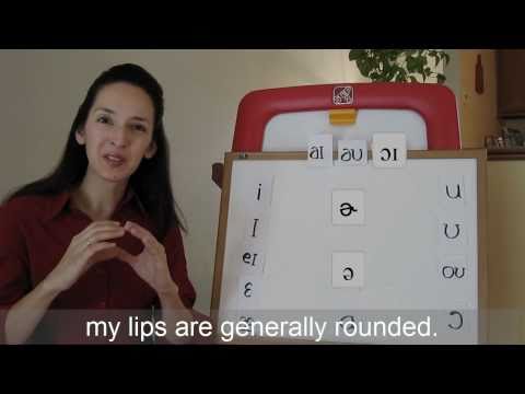 Pronunciation of English Vowel Sounds 3 - Back Vowels - Part 1 (with captions)