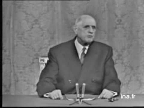 Le conflit Israël Palestine analysé par Charles de Gaulle