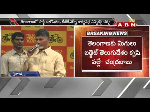 Hyderabad was developed by TDP says Chandrababu Naidu