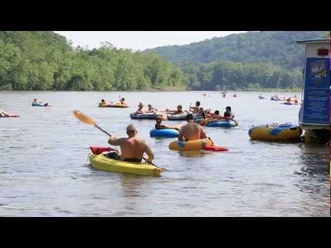 Tubing Down the Delaware River