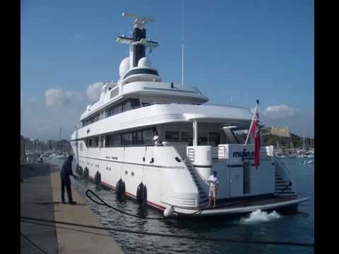 Micky Arison's superyacht Mylin IV.wmv