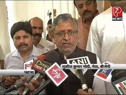 CM Jitan Ram Manjhi lacks grip over administration: Sushil Kumar Modi