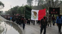 EZLN silent march