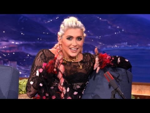 Ke$ha Slept With A Ghost - CONAN on TBS