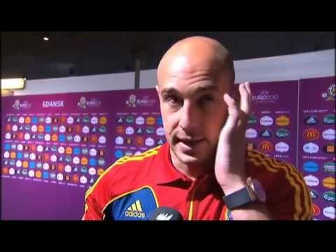 English interview with Spain's Pepe Reina