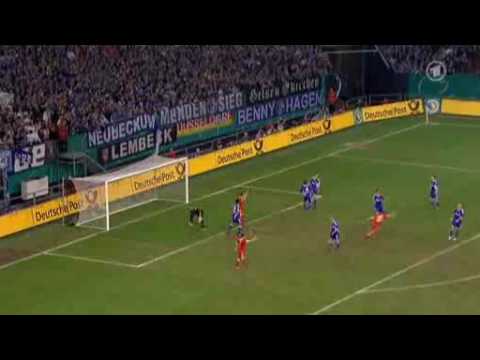 Best Arjen Robben Goal (Schalke vs Bayern 0:1, DFB-Pokal 1/2-Finale 2010)