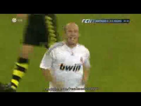 BvB vs. Real Madrid - 0:2 - Robben Super Goal