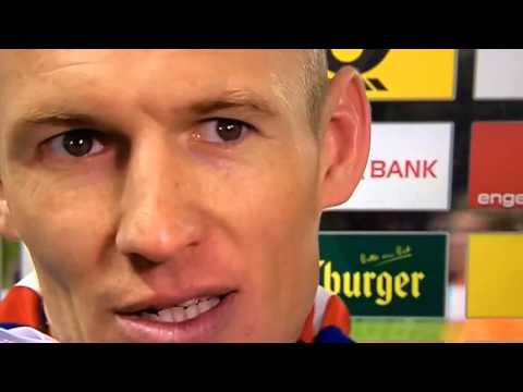 DFB-Pokal-Finale 2014: Interview mit Arjen Robben