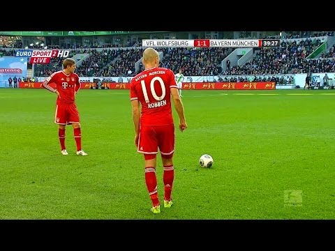 Arjen Robben vs Wolfsburg Away HD 720p (08/03/2014)