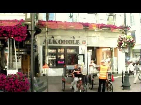 Tourist attraction in Europe - Piotrkowska street - Lodz Poland 2011