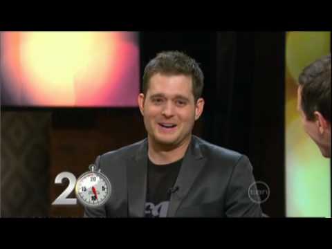 Michael Buble interview on ROVE (Australia) 2008