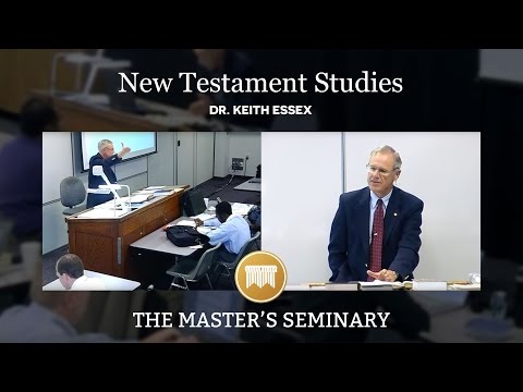 BI 601 New Testament Studies I Lecture 01