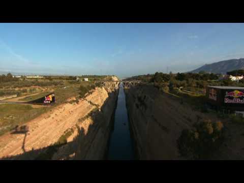 Robbie Maddison - Red Bull Corinth Canal Jump