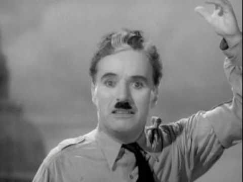 Charlie Chaplin final speech in The Great Dictator