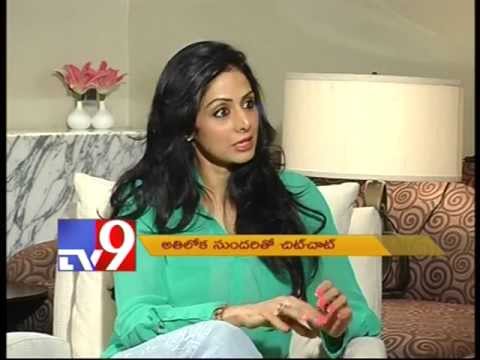 Sridevi speaks exclusively to TV9 on movies and her family  - Part 1