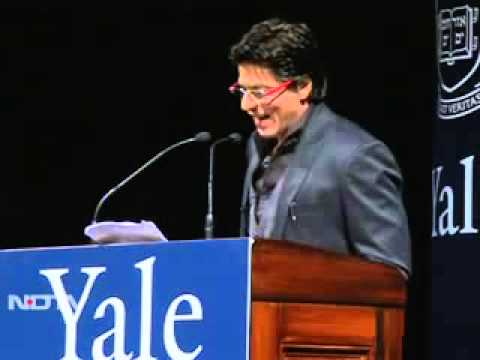 Shah Rukh Khan Best Speech at Yale University PART 1