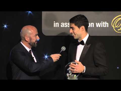 Luis Suarez wins FSF Player of the Year