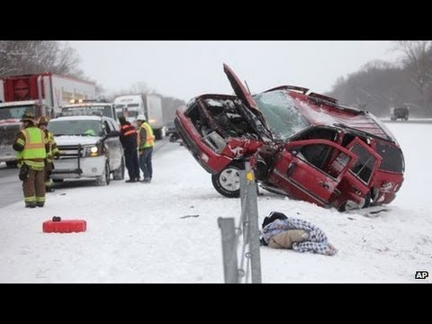 U S Northeast Battered By Major Snow Storm - 3 January 2014