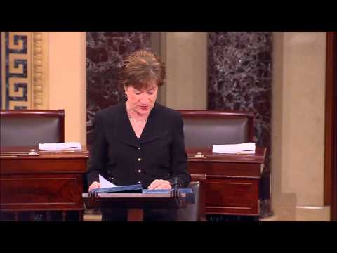 Senator Collins speaks about her bipartisan bill to grow economy, create good-paying jobs