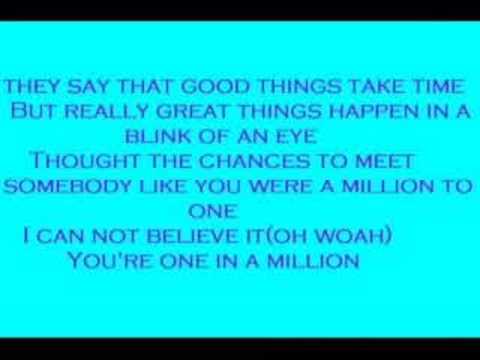 Hannah Montana- One in a Million (with lyrics)