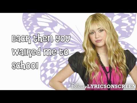 Hannah Montana - Been Here All Along (Lyrics Video) HD