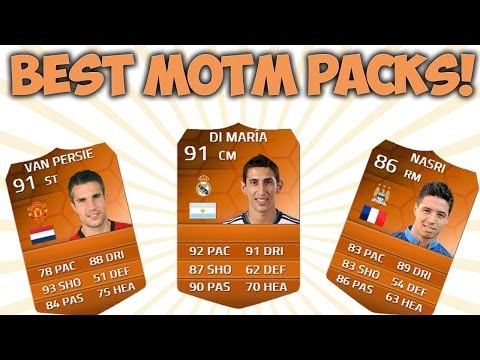 FIFA 14 - BEST MOTM PACKS!