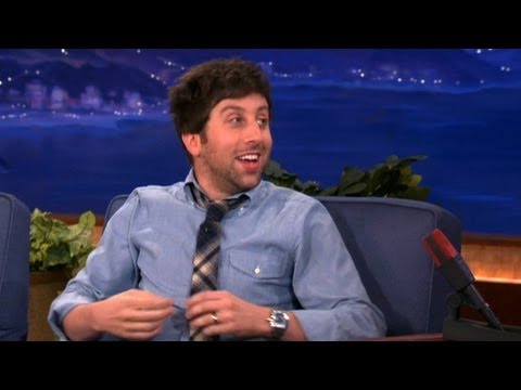 When Simon Helberg Met Stephen Hawking - CONAN on TBS