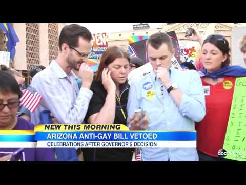 Arizona Governor Vetoes 'Religious Freedom' Bill Current News