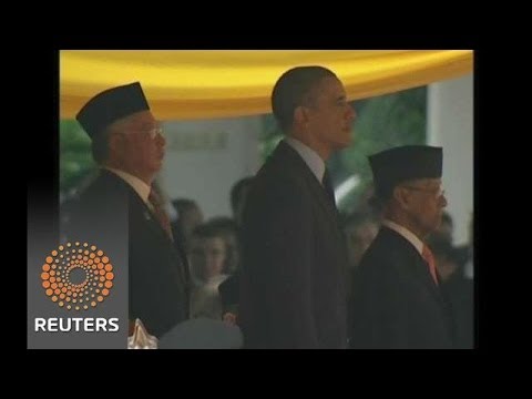 US President Obama in landmark visit to Malaysia